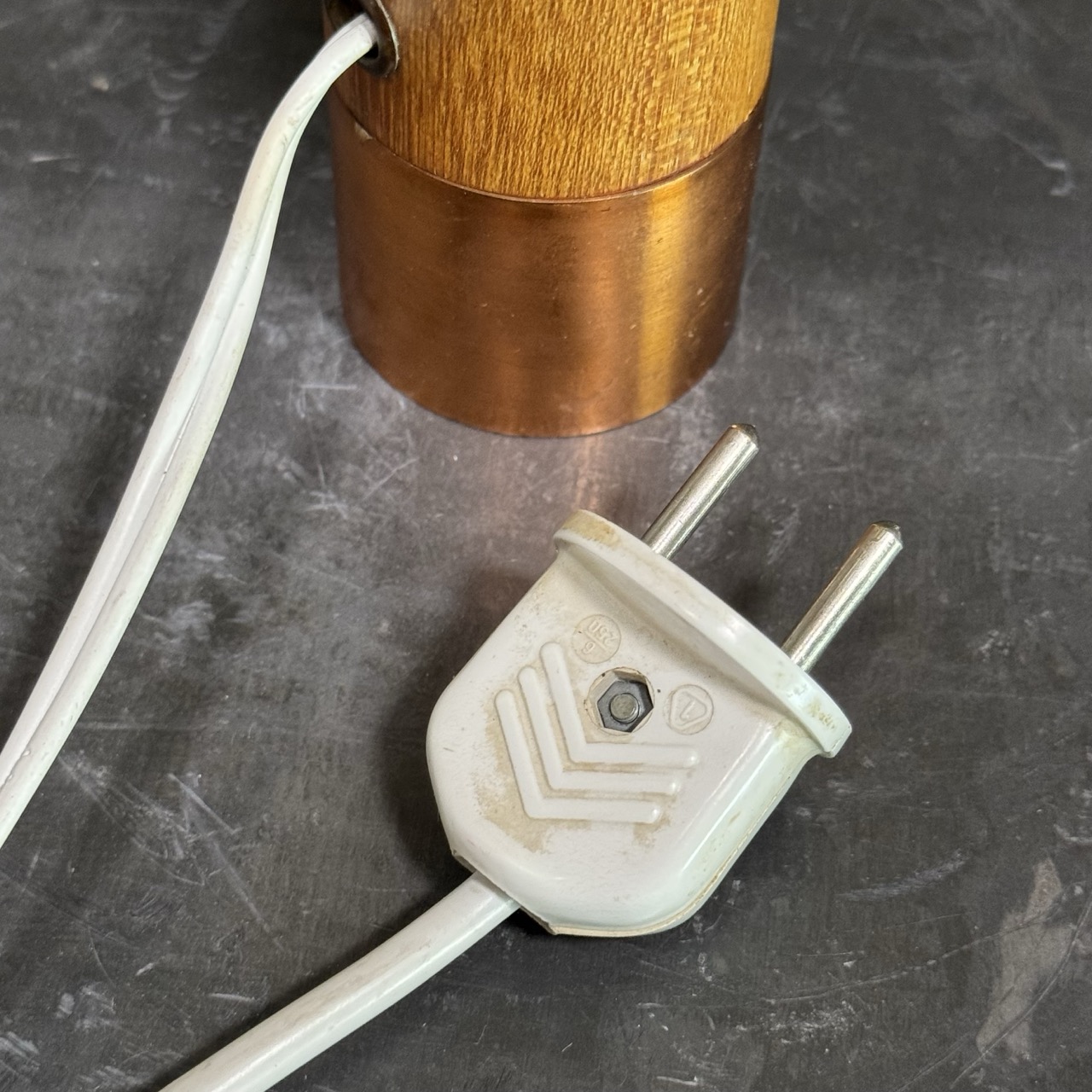 Vintage Table Lamp Teak