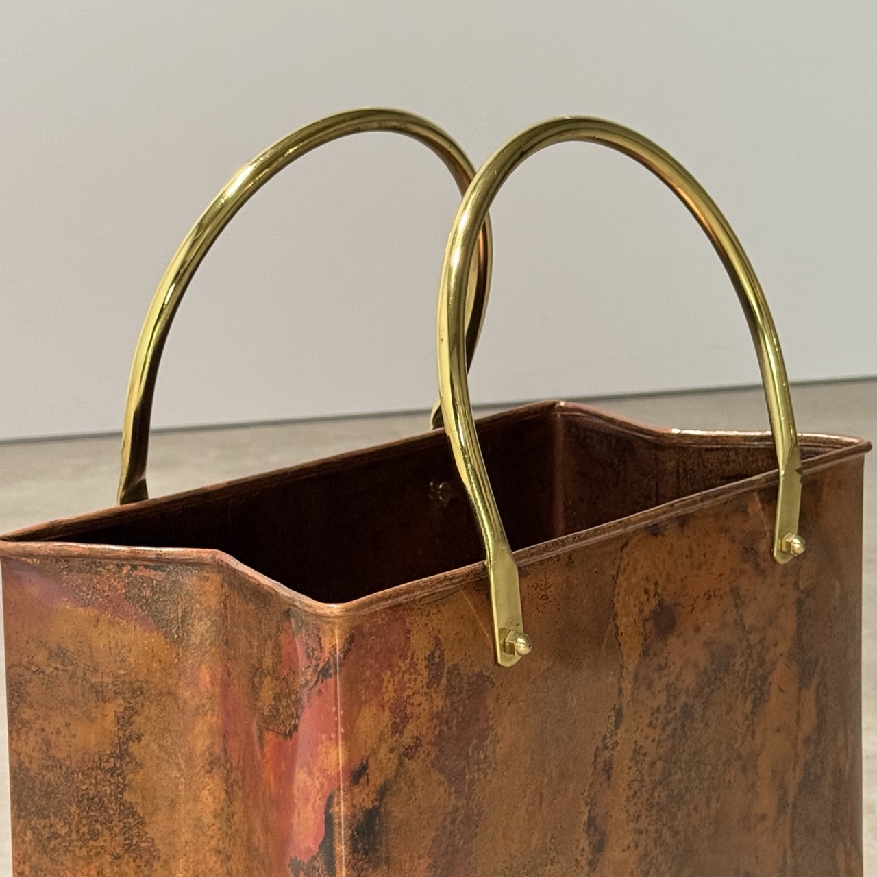 Vintage Magazine Holder 