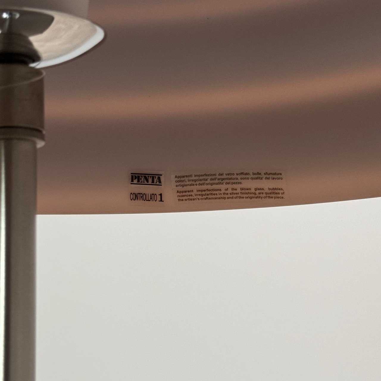 Vintage Table Lamp  "C'HI"