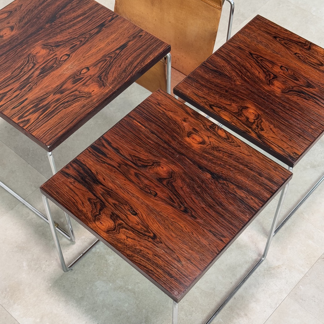 Vintage Nesting Tables "Brabantia" Vintage Nesting Tables "Brabantia"
