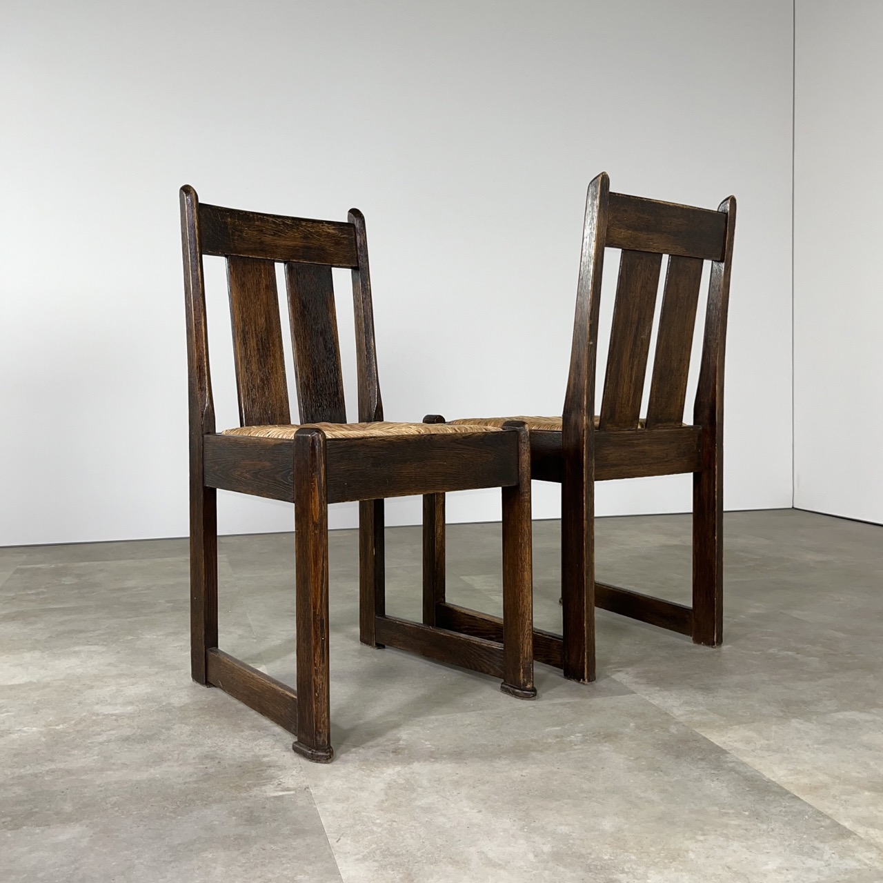 Antique Amsterdamse School Dining Chairs 