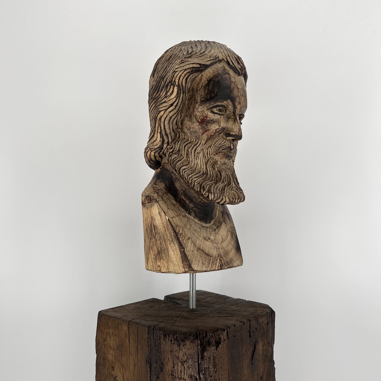 Wooden Buste