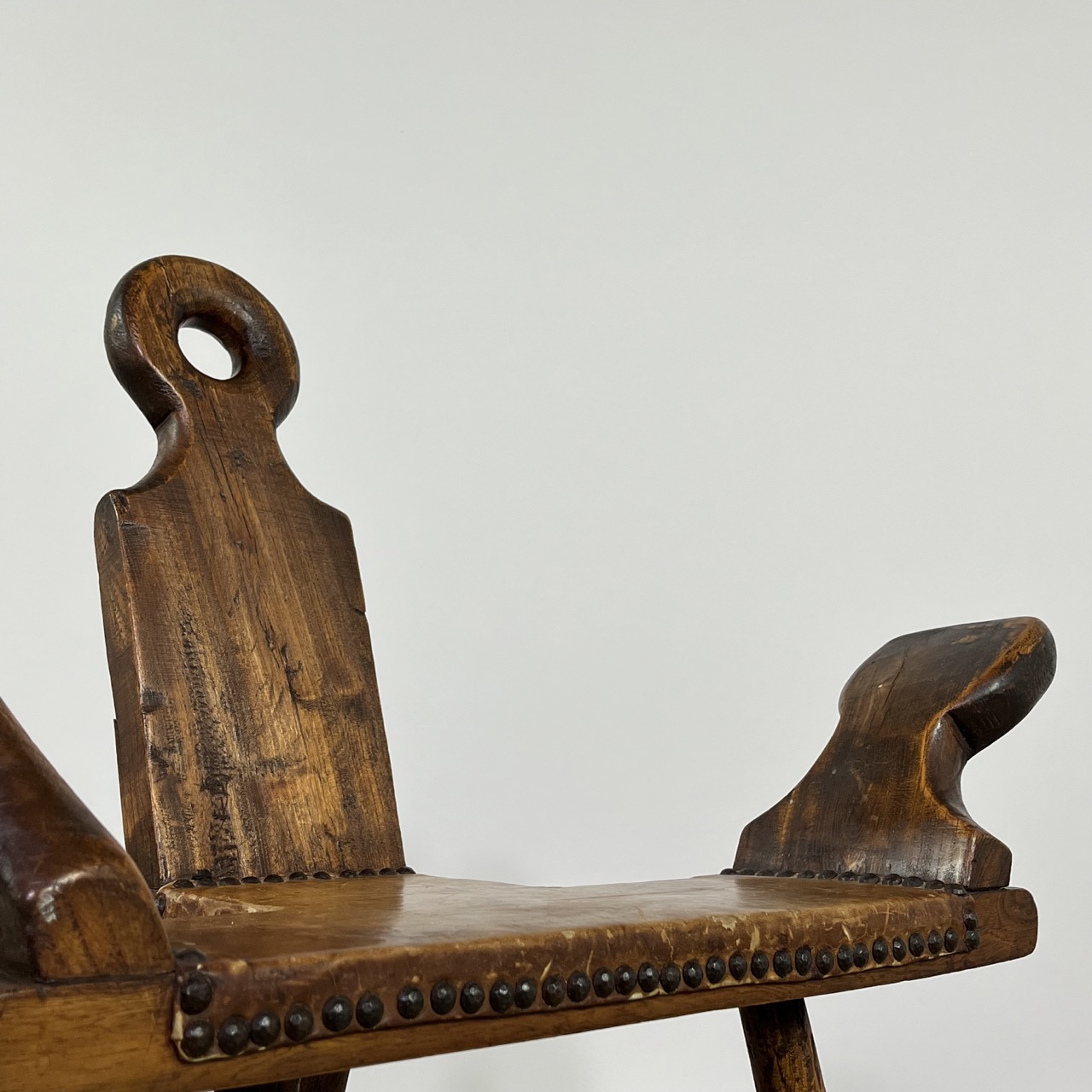 Antique Spanish Tripod Chair