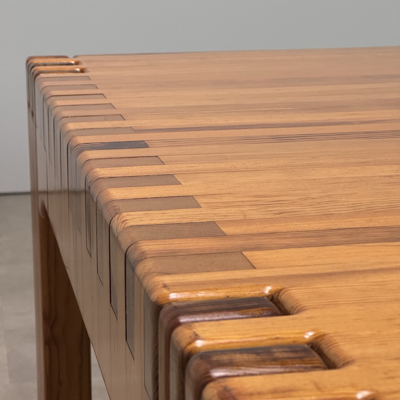Vintage Coffee Table Pine 