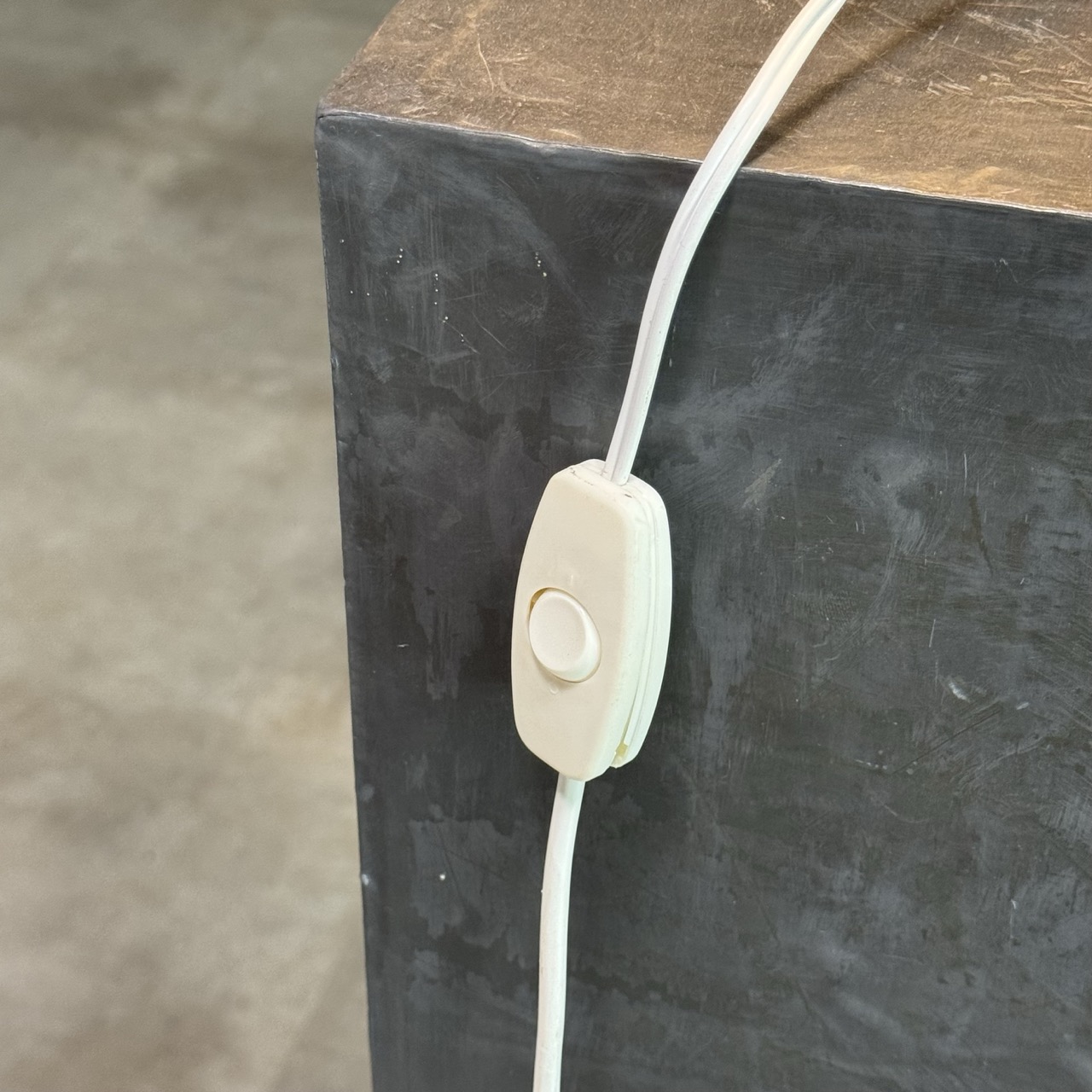 Vintage Table Lamp Teak