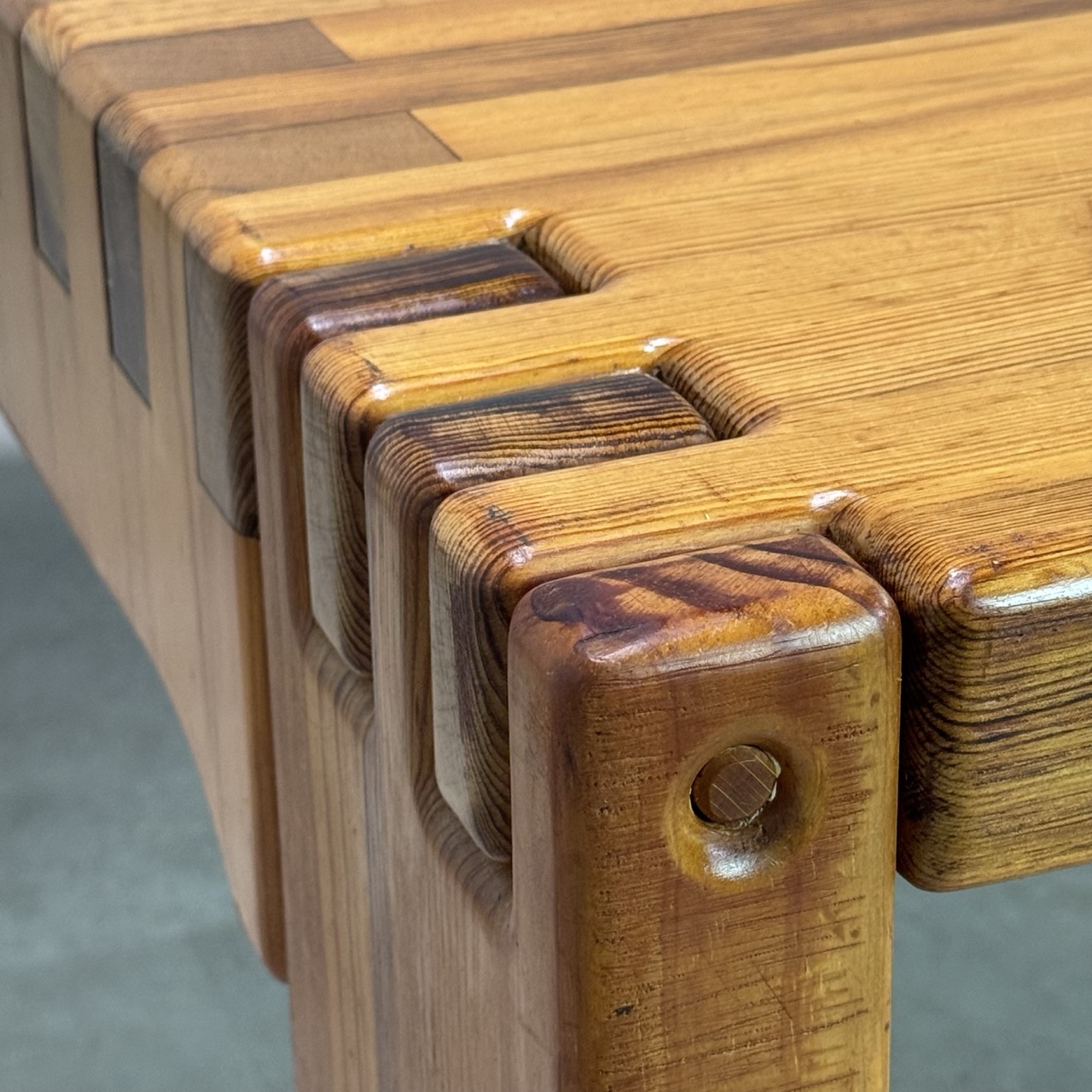 Vintage Coffee Table Pine 