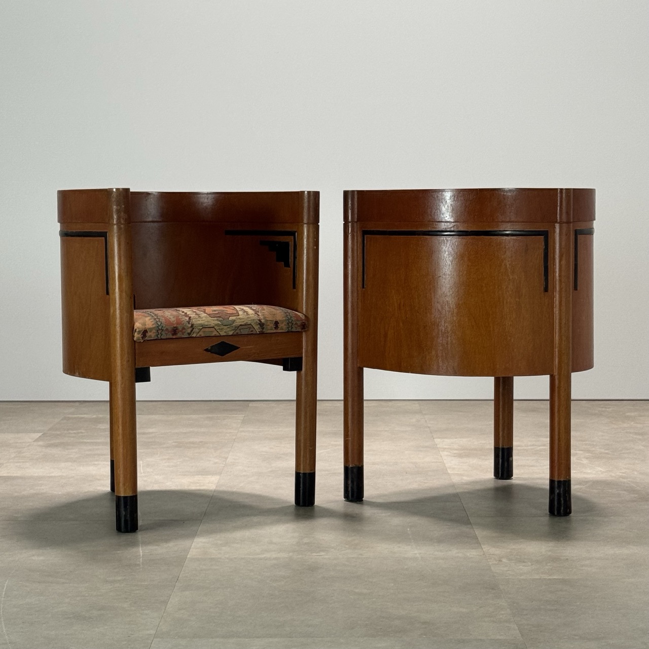 Vintage Tripod Tub Chairs 