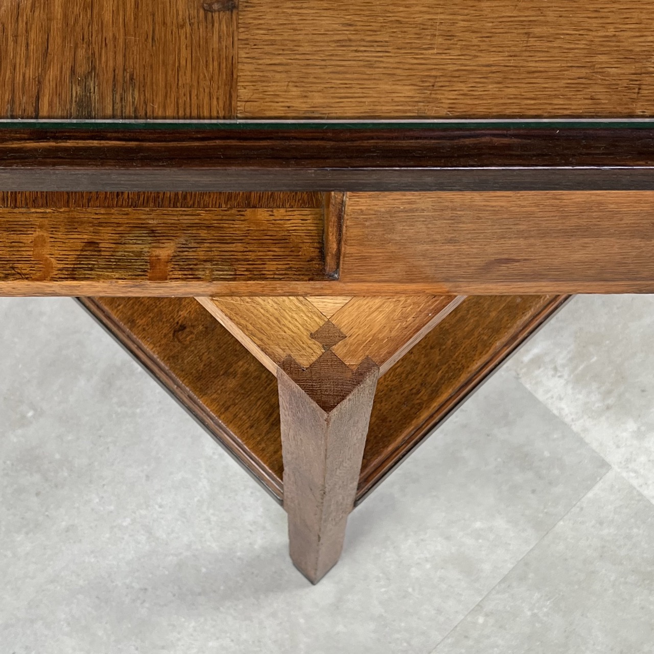 Antique Art Deco Book Table