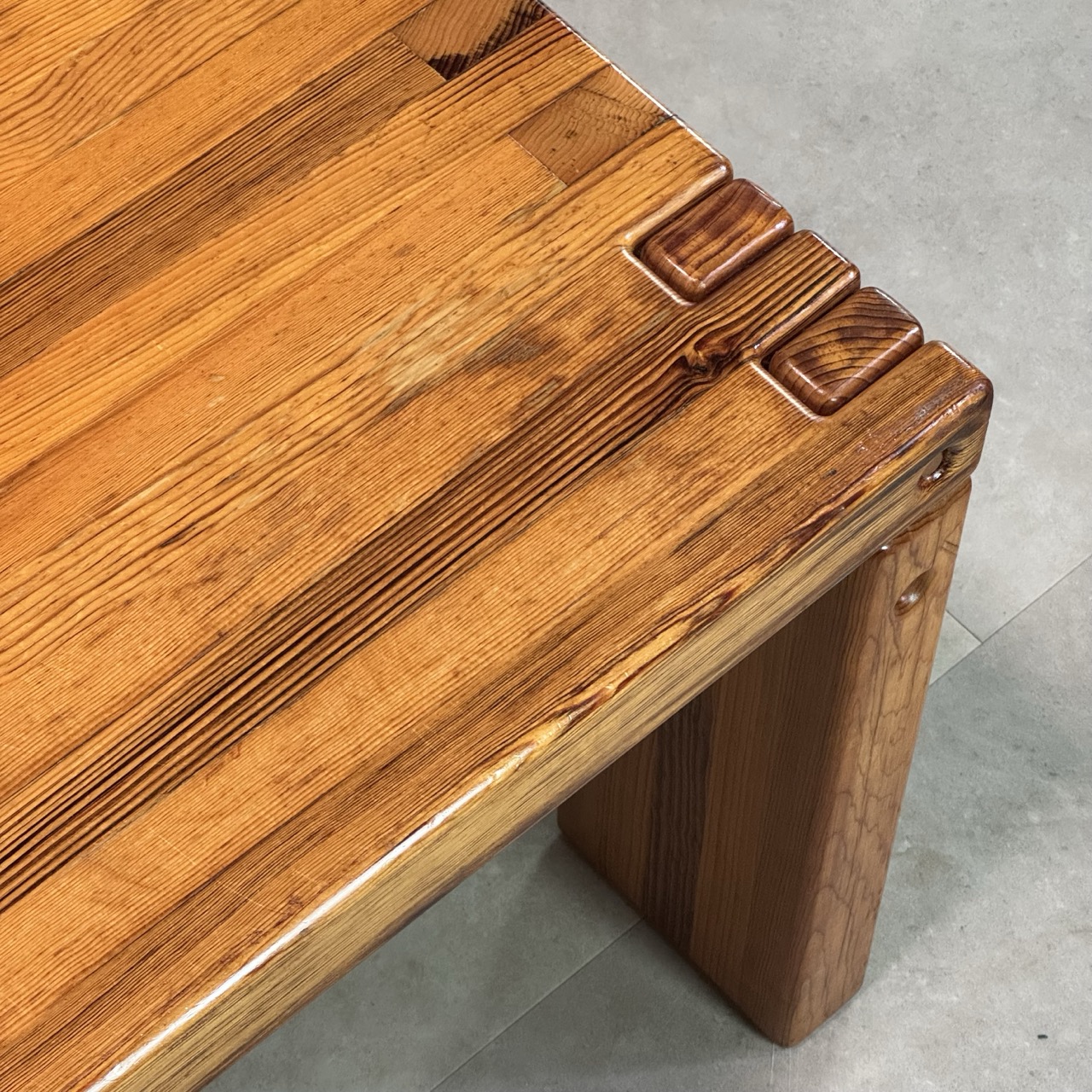 Vintage Coffee Table Pine 