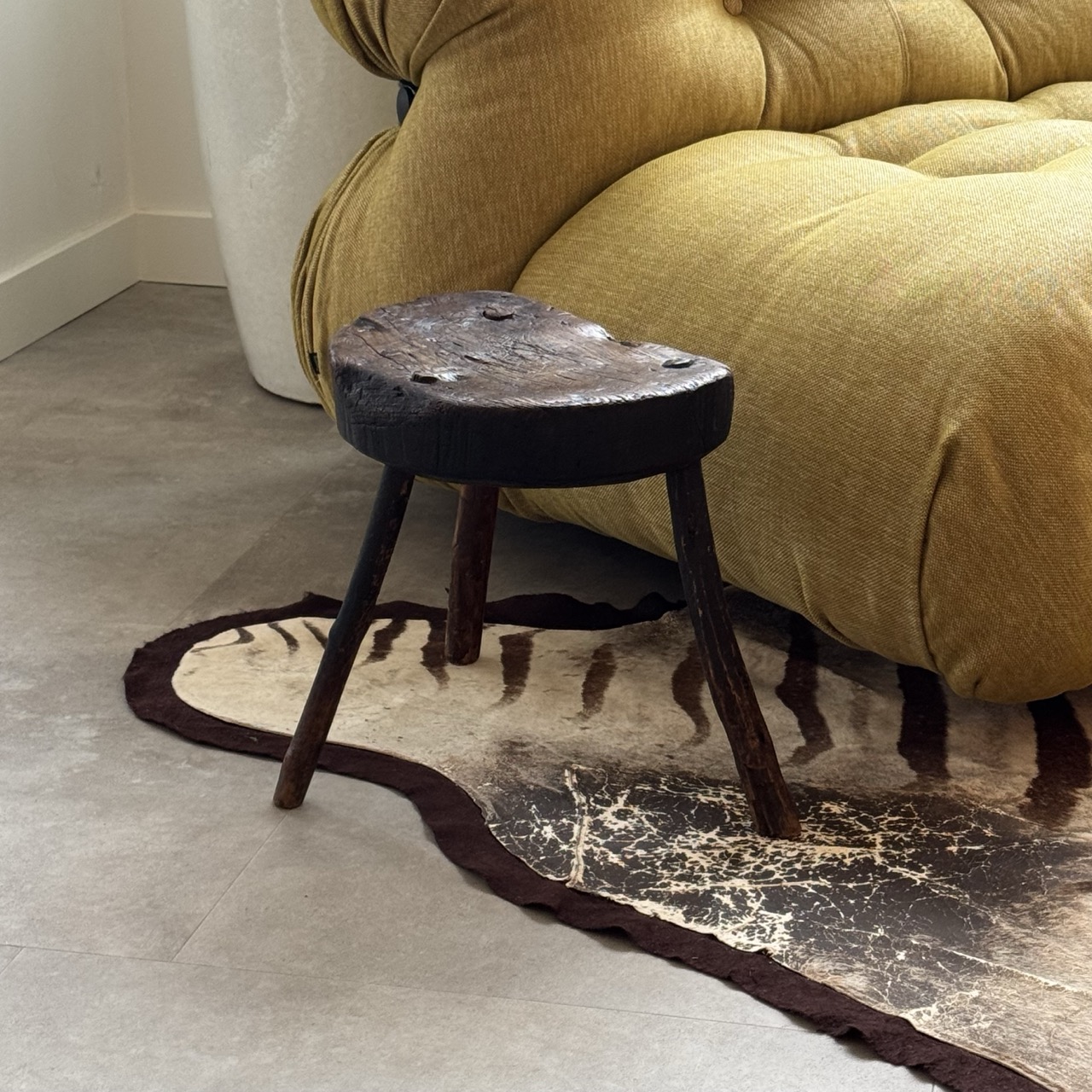 Antique Tripod Stool