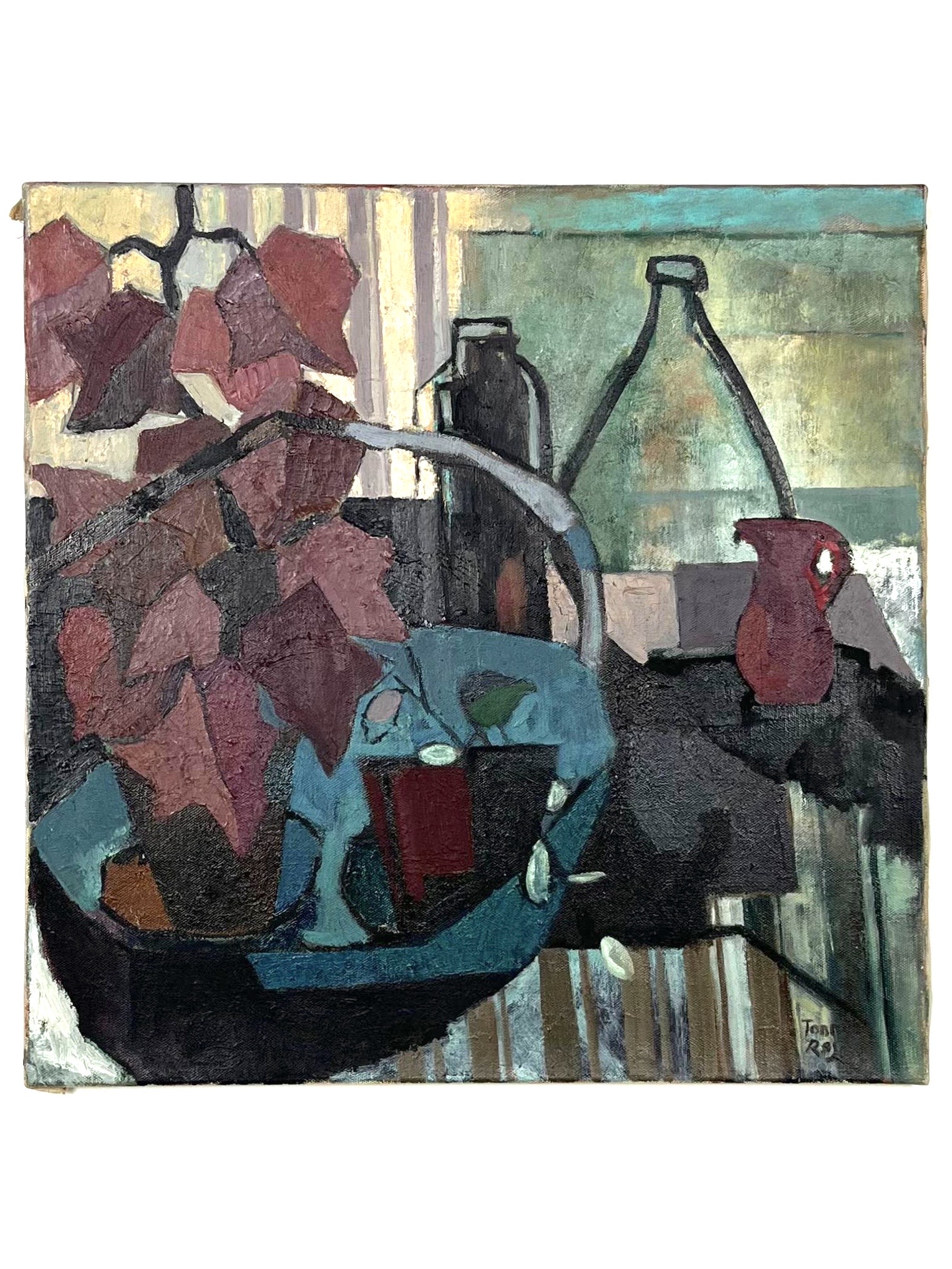 Painting "Stilleven Met Vingerplant 7"