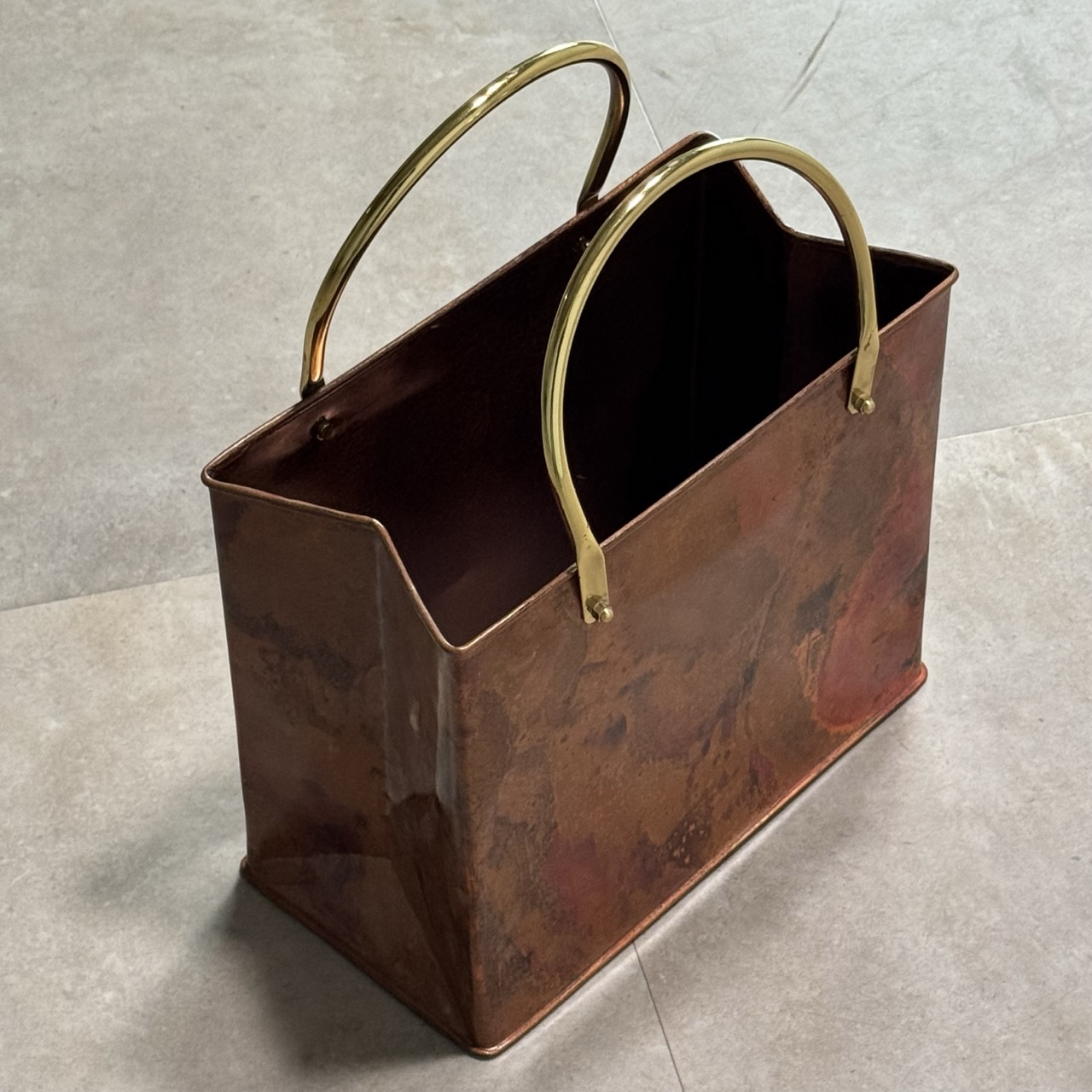 Vintage Magazine Holder 