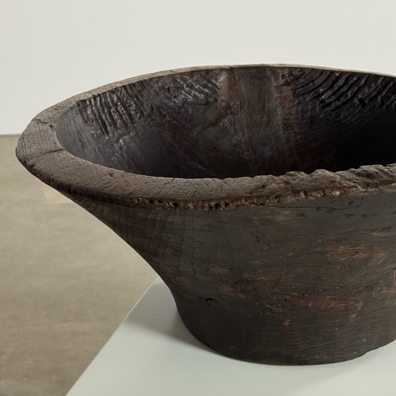 Antique Wooden Bowl 