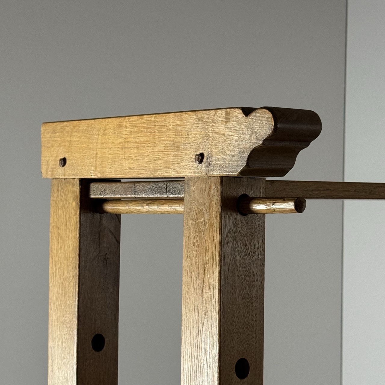 Vintage Bookcase Brutalist 